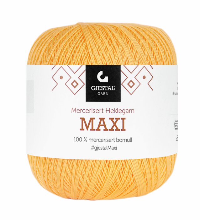 Maxi Heklegarn 157 Gul