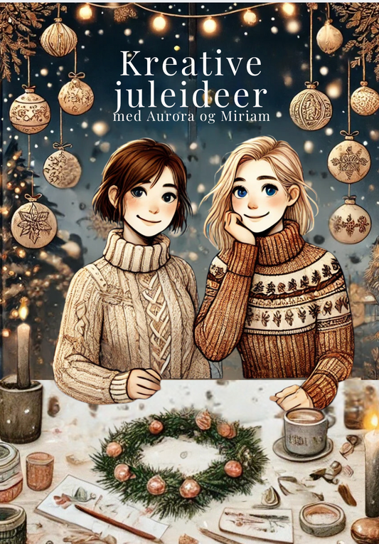 Kreative juleideer med Aurora og Miriam - Digital julebok