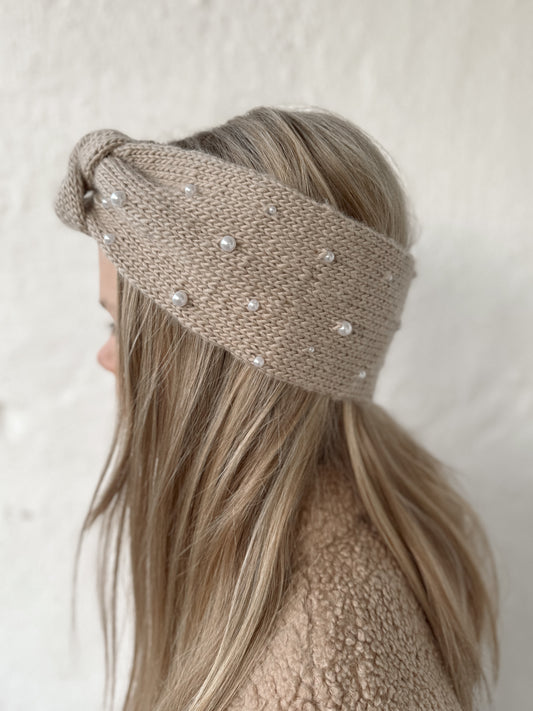 Oyster Twist – Pannebånd med perler