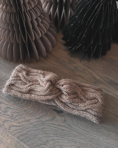 Becky twist – chunky pannebånd med flette og tvist