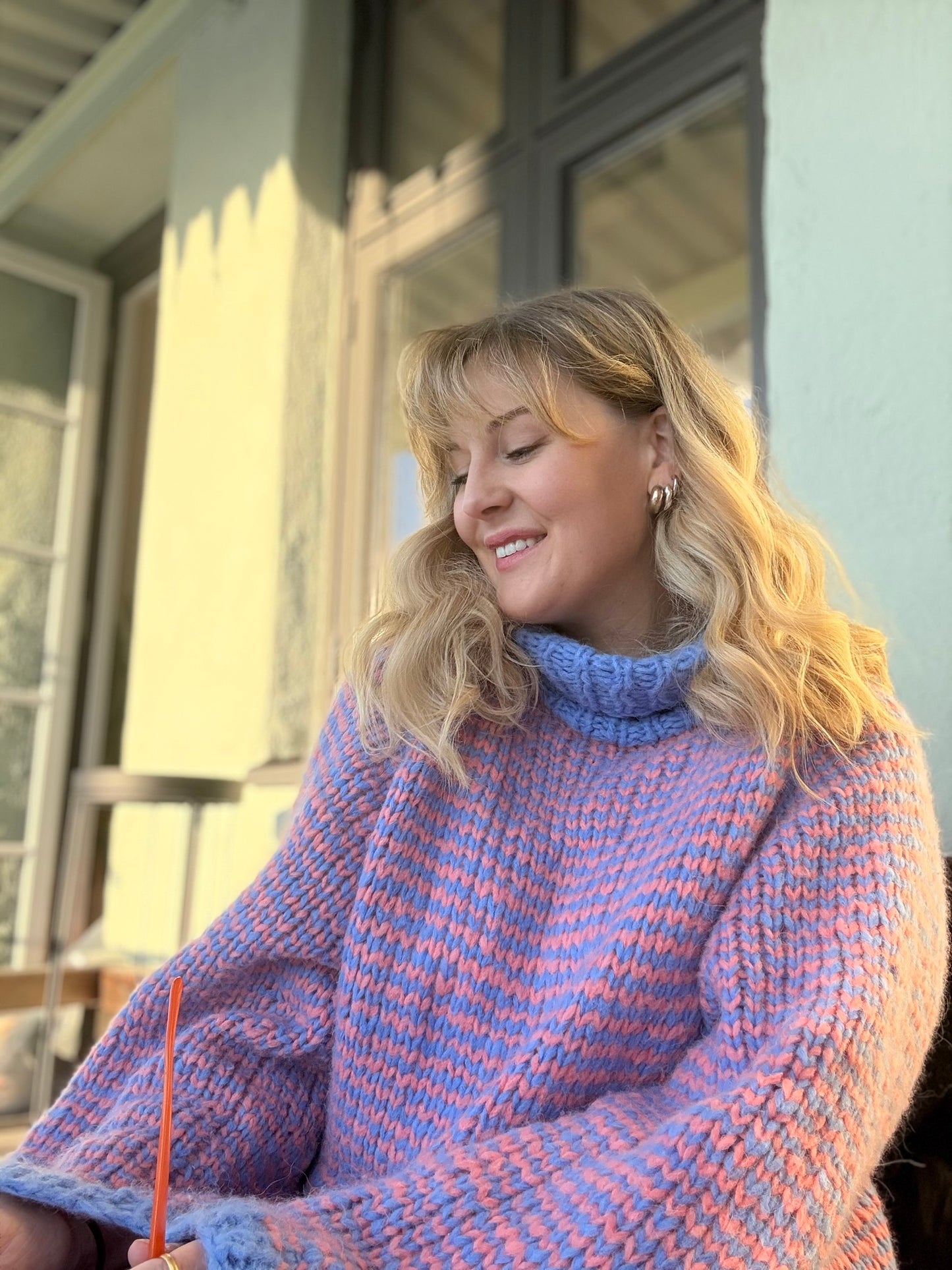 Cozy-Sweater stripes - nydelig, myk og stripete