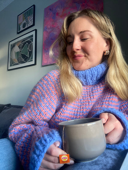 Cozy-Sweater stripes - nydelig, myk og stripete