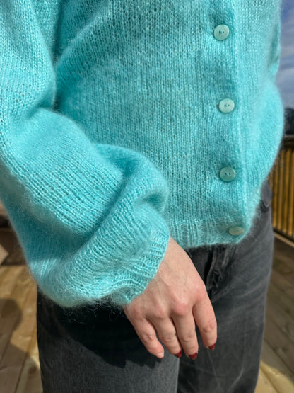 Marie Cardigan – Luftig cardigan i dobbel mohair