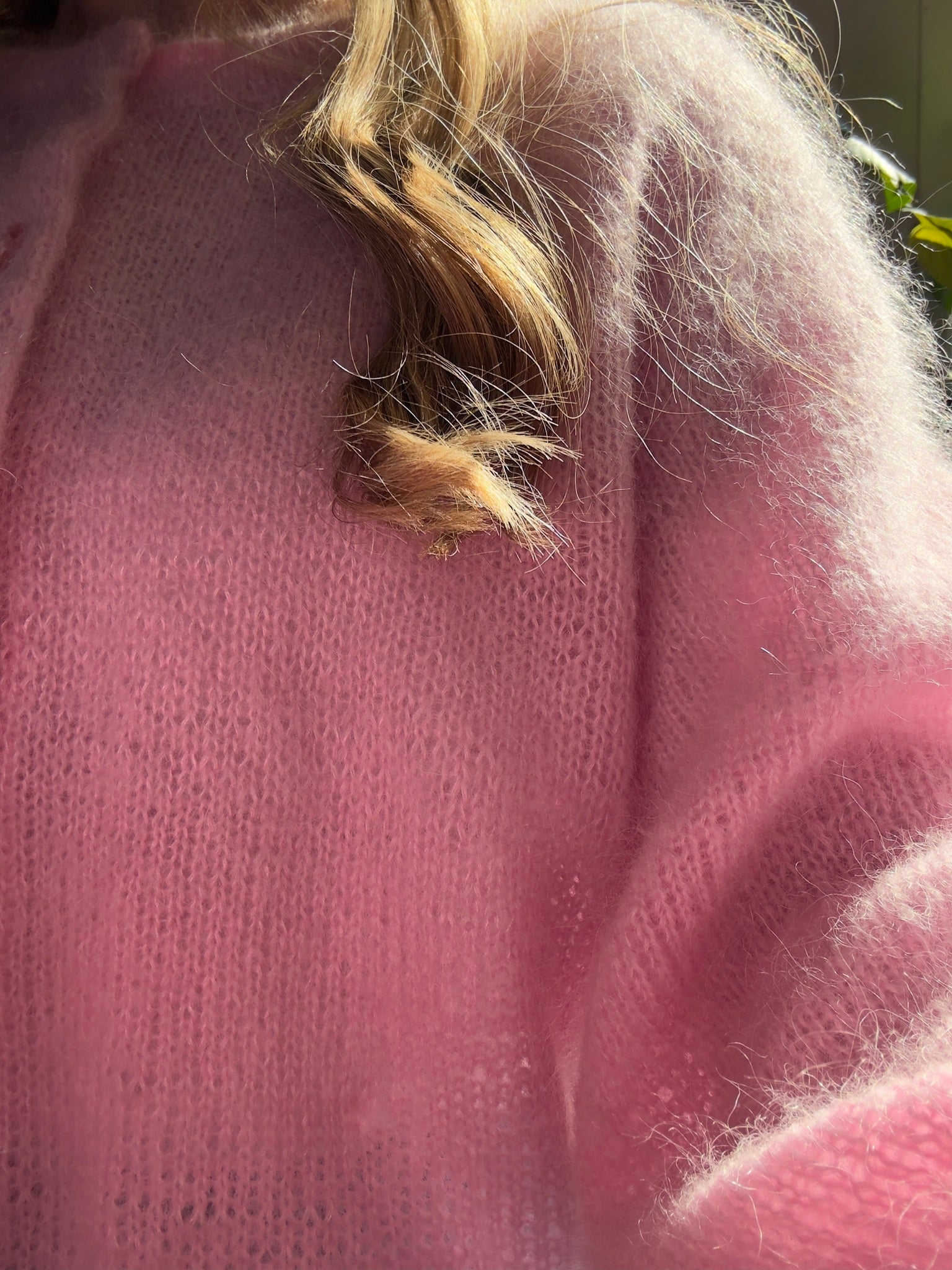 Marie Cardigan – Luftig cardigan i dobbel mohair