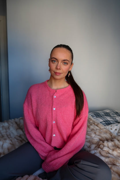 Pink Robin Cardigan
