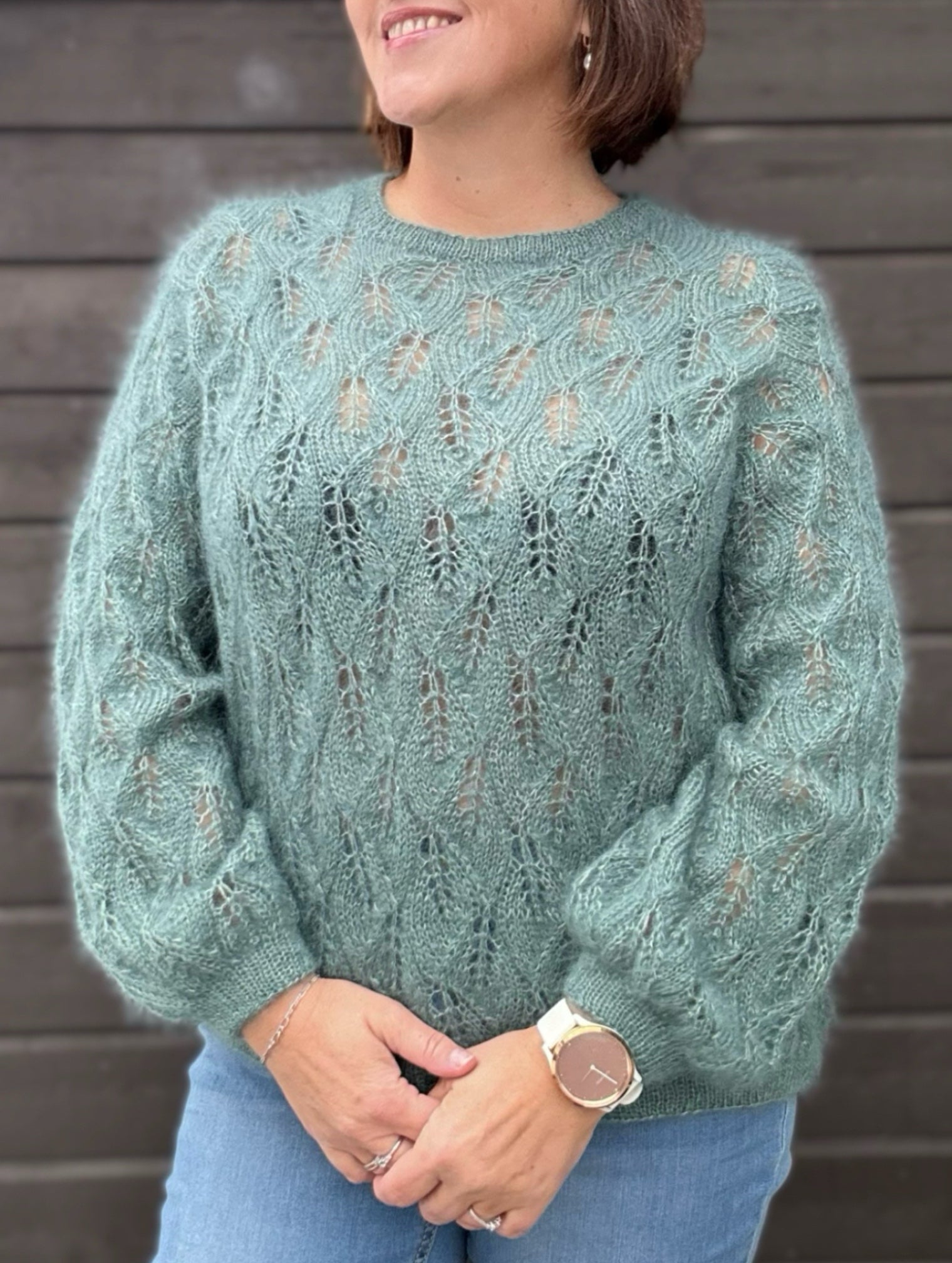 Crossing Leaves Sweater