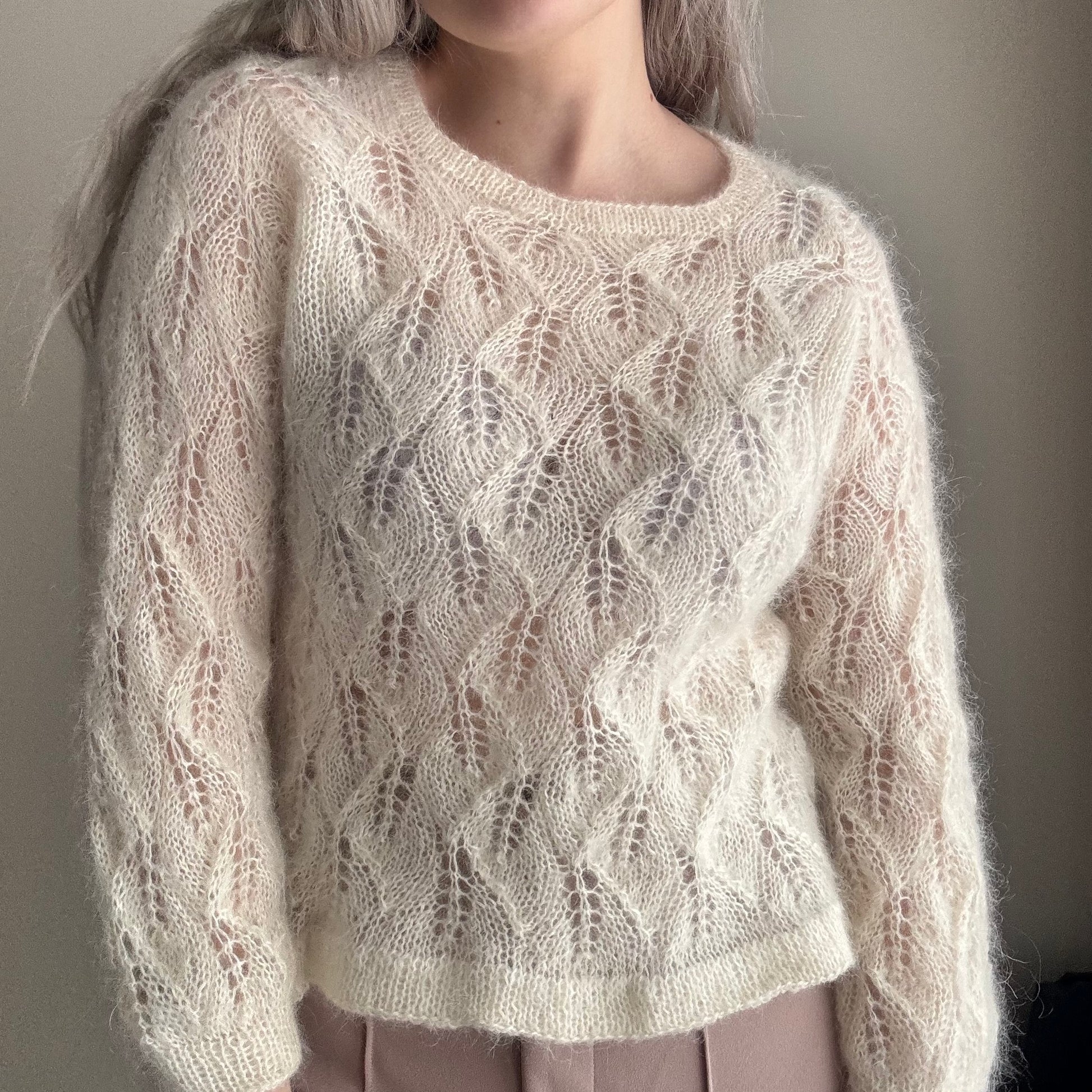 Crossing Leaves Sweater