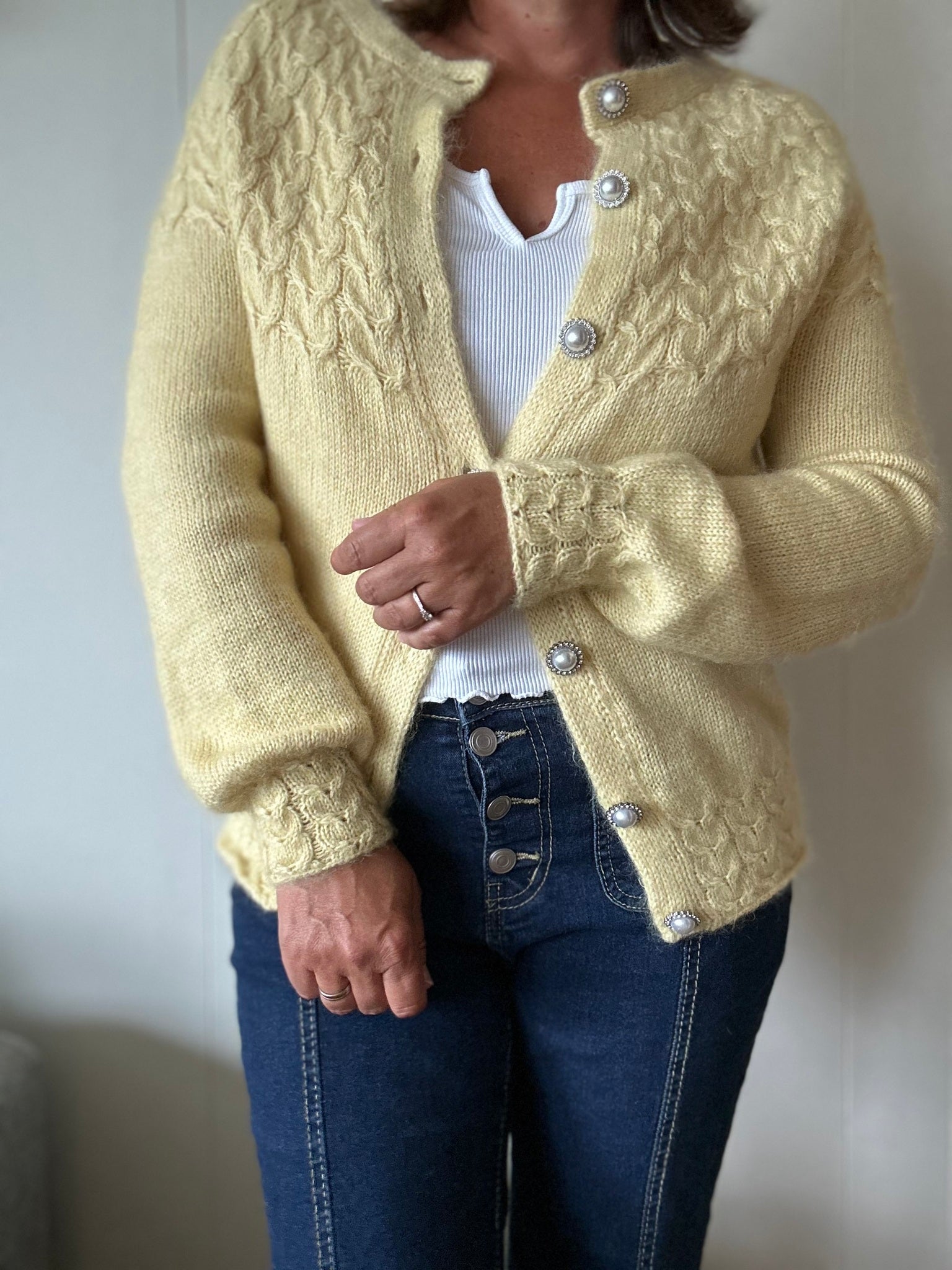 Heartshaped cardigan – En flettefavoritt