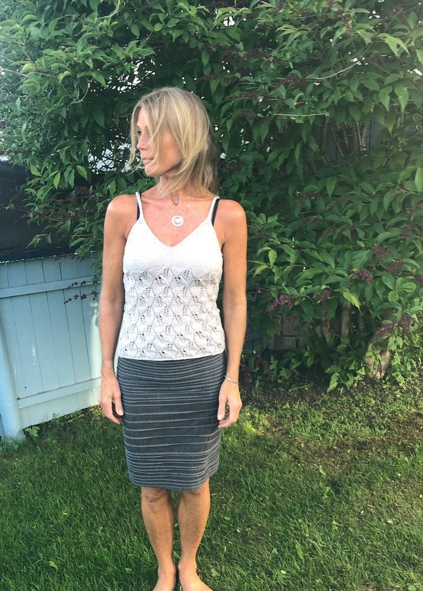 Crossing Leaves singlet - elegant sommertopp