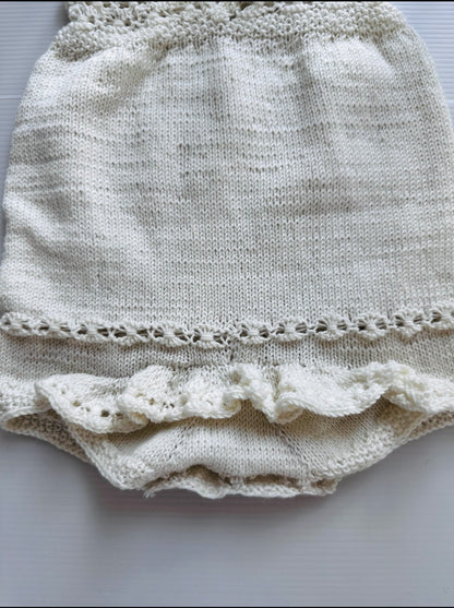 Viktoria's Flowers Romper – Babyromper med blomsterkant