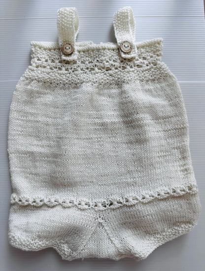 Viktoria's Flowers Romper – Babyromper med blomsterkant