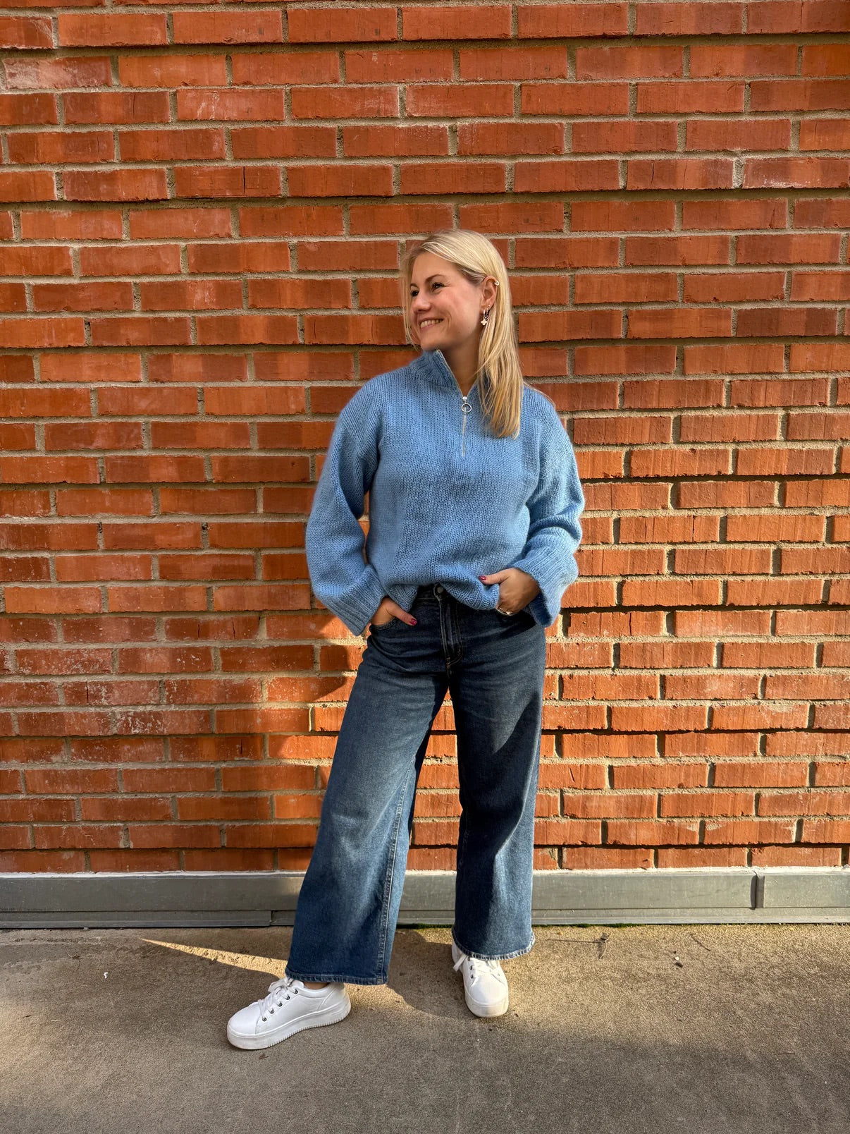 Emiliezipper – Myk glidelåsgenser med moderne passform