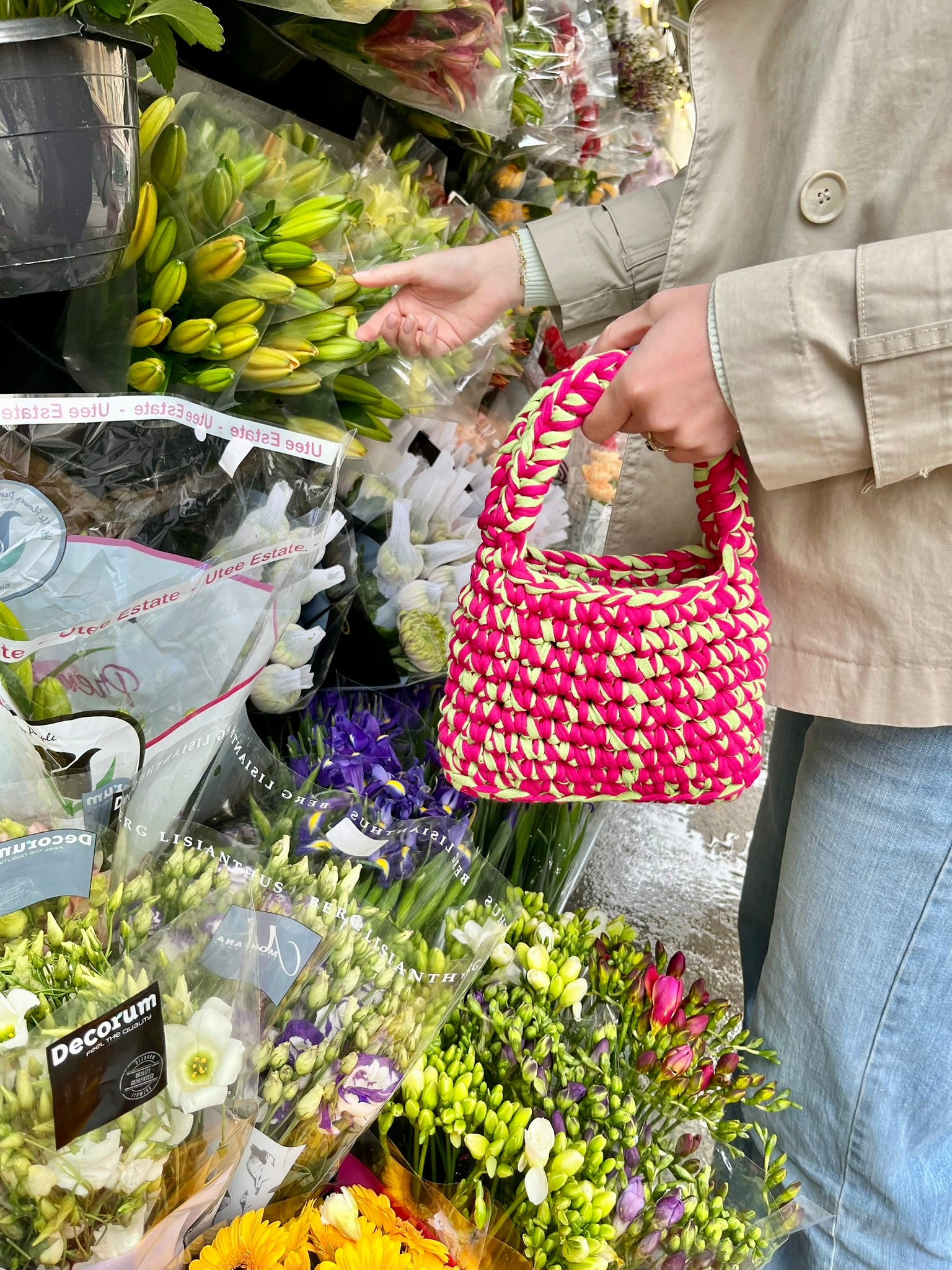 Fredagsveska – heklet på en kveld, klar for helg