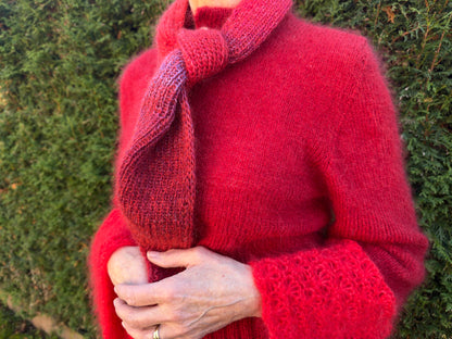 Christmas Flowers - Bente Cardigan