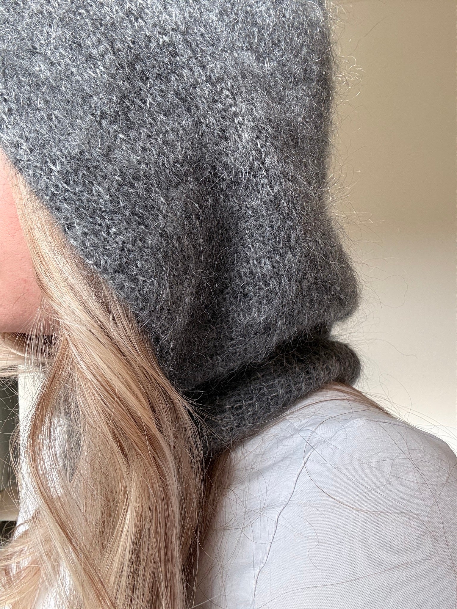 Fluffy balaklava – Myk og varm hette i chunky mohair