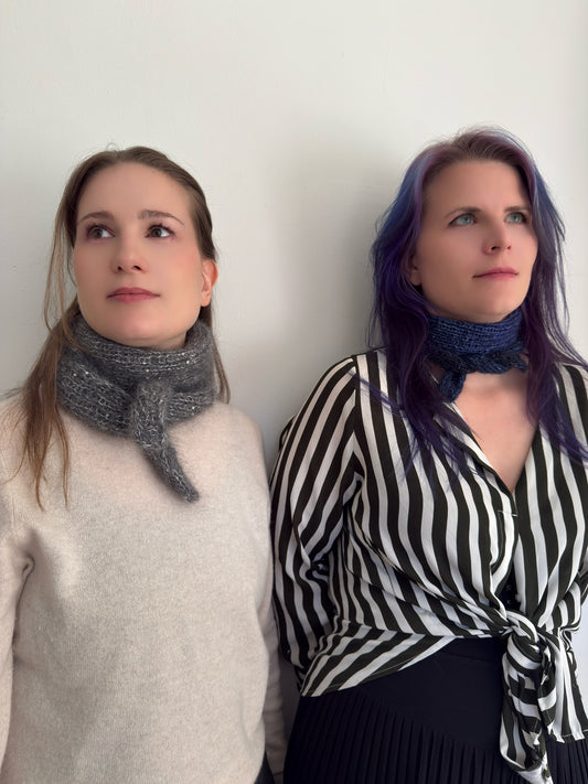 Enkle skjerf – Strikk deg varm med oppskriftspakke på seks ulike skjerf
