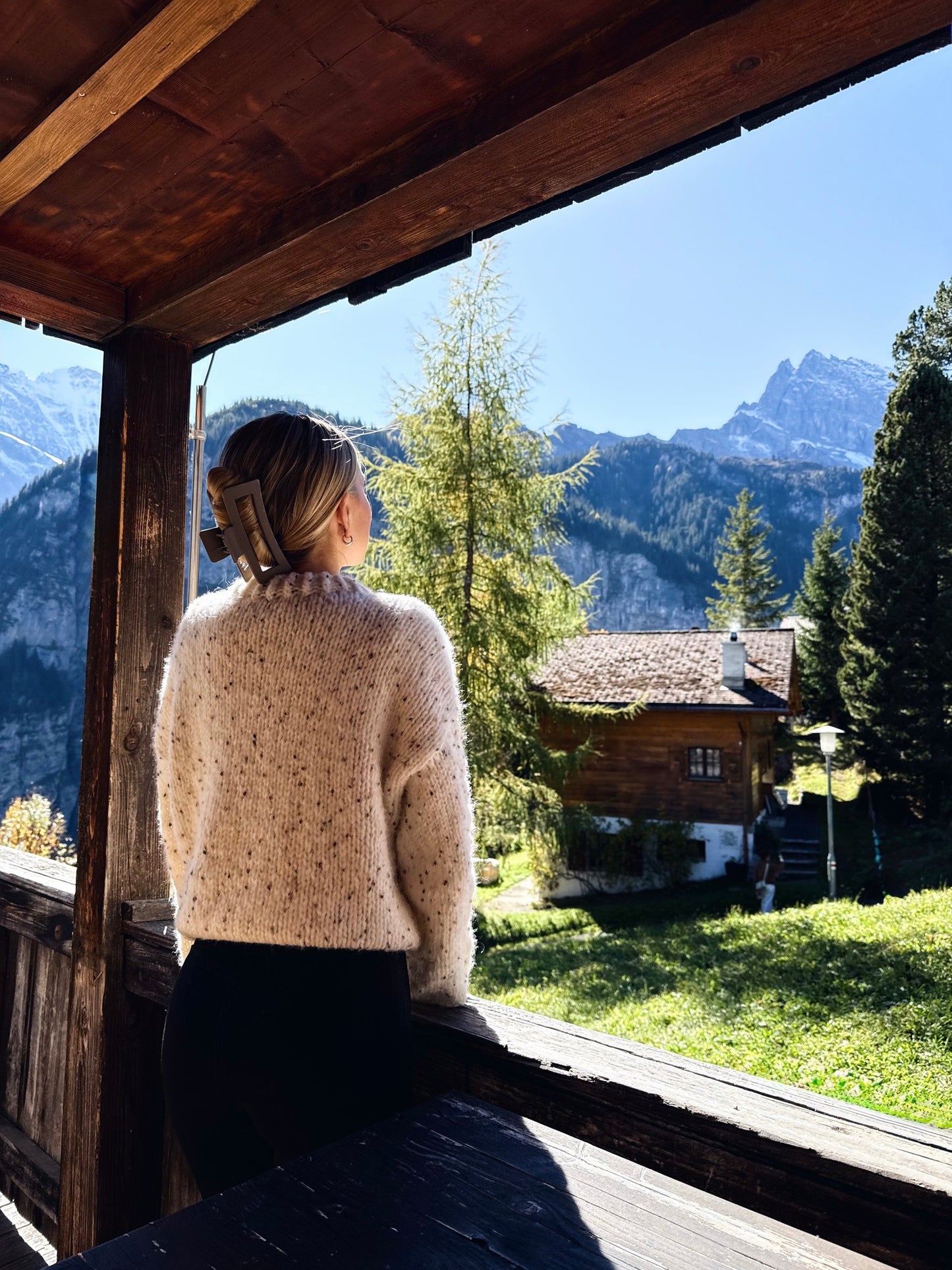 Stjernefall – Oppskrift på vakker flettegenser