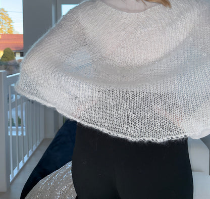 Morgendugg & Silkedun – to luksuriøse ponchoer i mohair