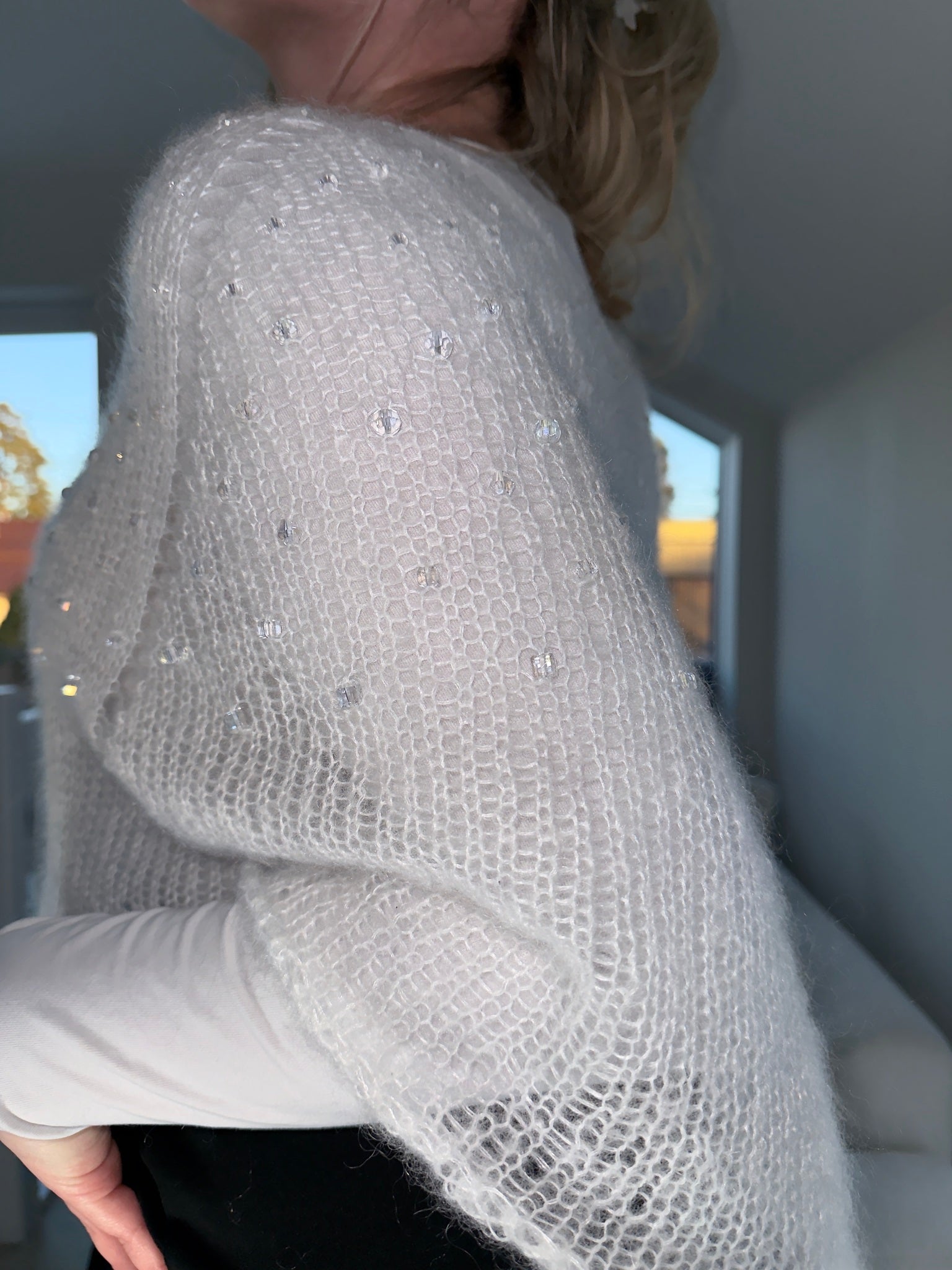 Morgendugg & Silkedun – to luksuriøse ponchoer i mohair
