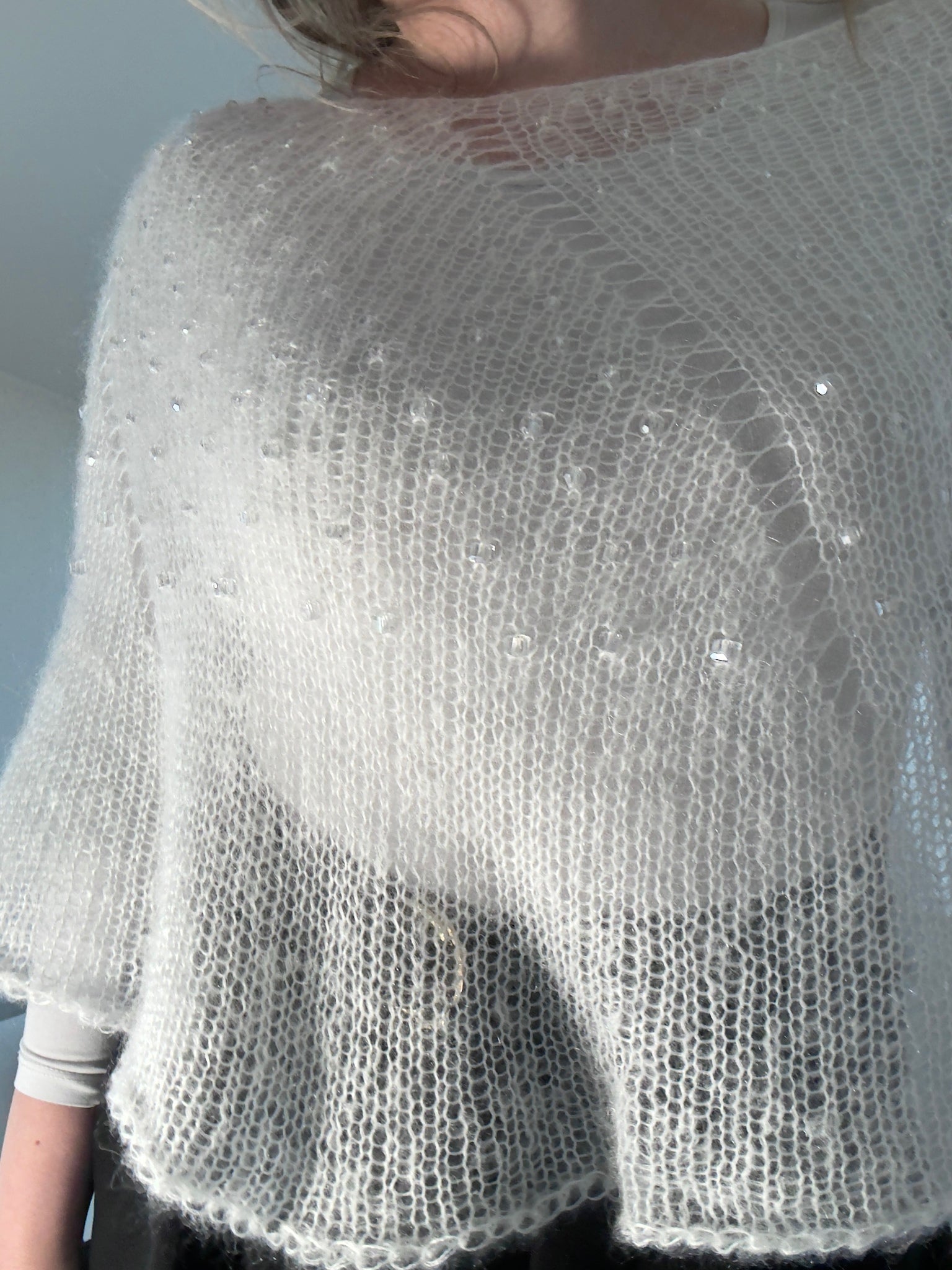 Morgendugg & Silkedun – to luksuriøse ponchoer i mohair