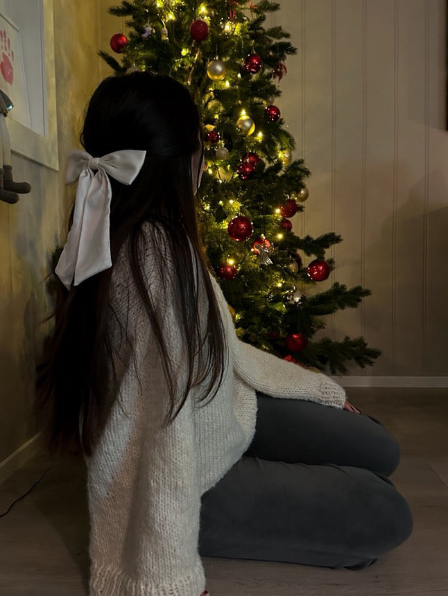 Eloria genser – oversized basicgenser med vide ermer