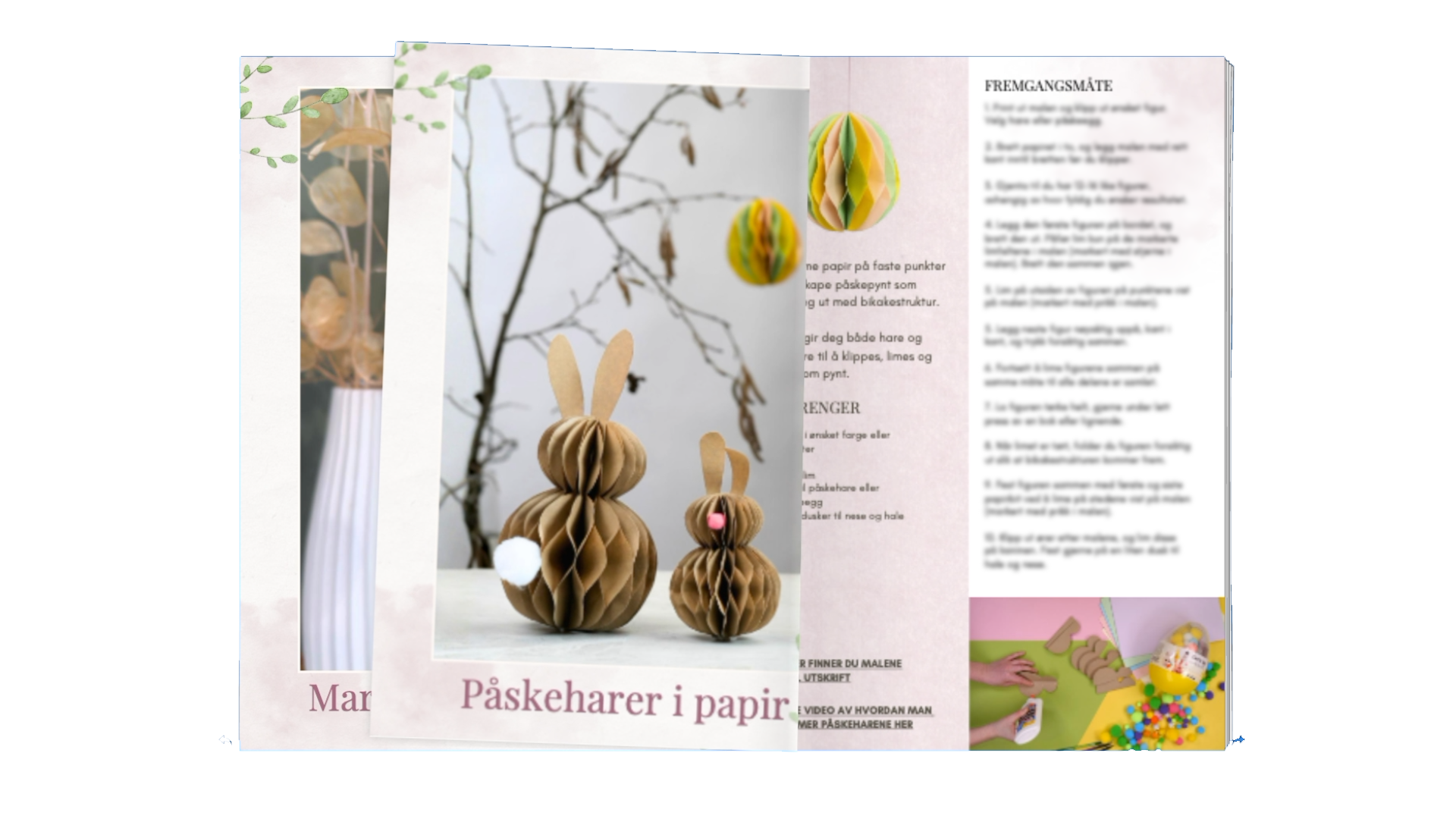 Kreative påskeideer med Aurora og Miriam – digital påskebok full av inspirasjon