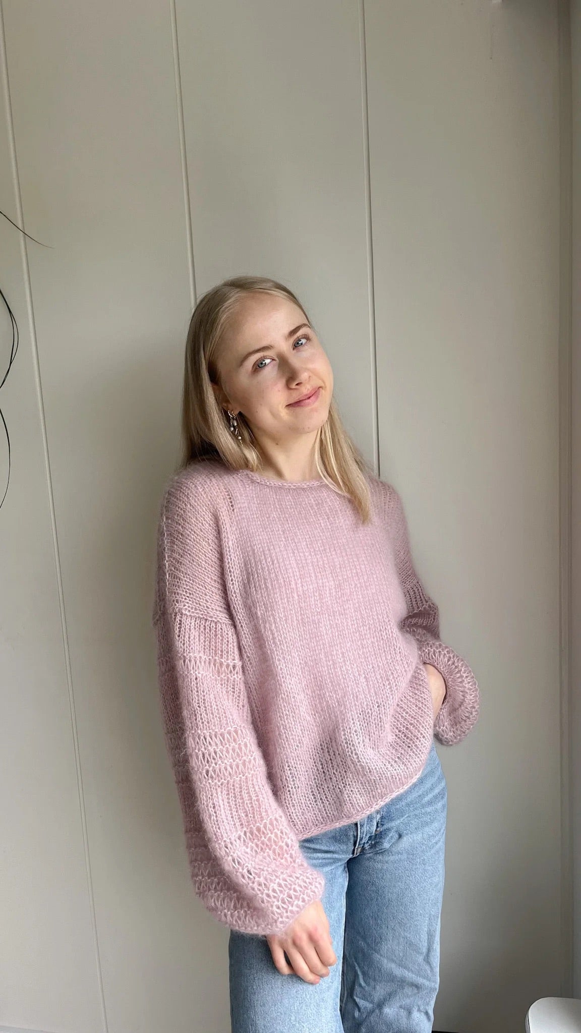 Mille Sweater - vakker, myk og romantisk genser