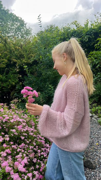 Mille Sweater - vakker, myk og romantisk genser
