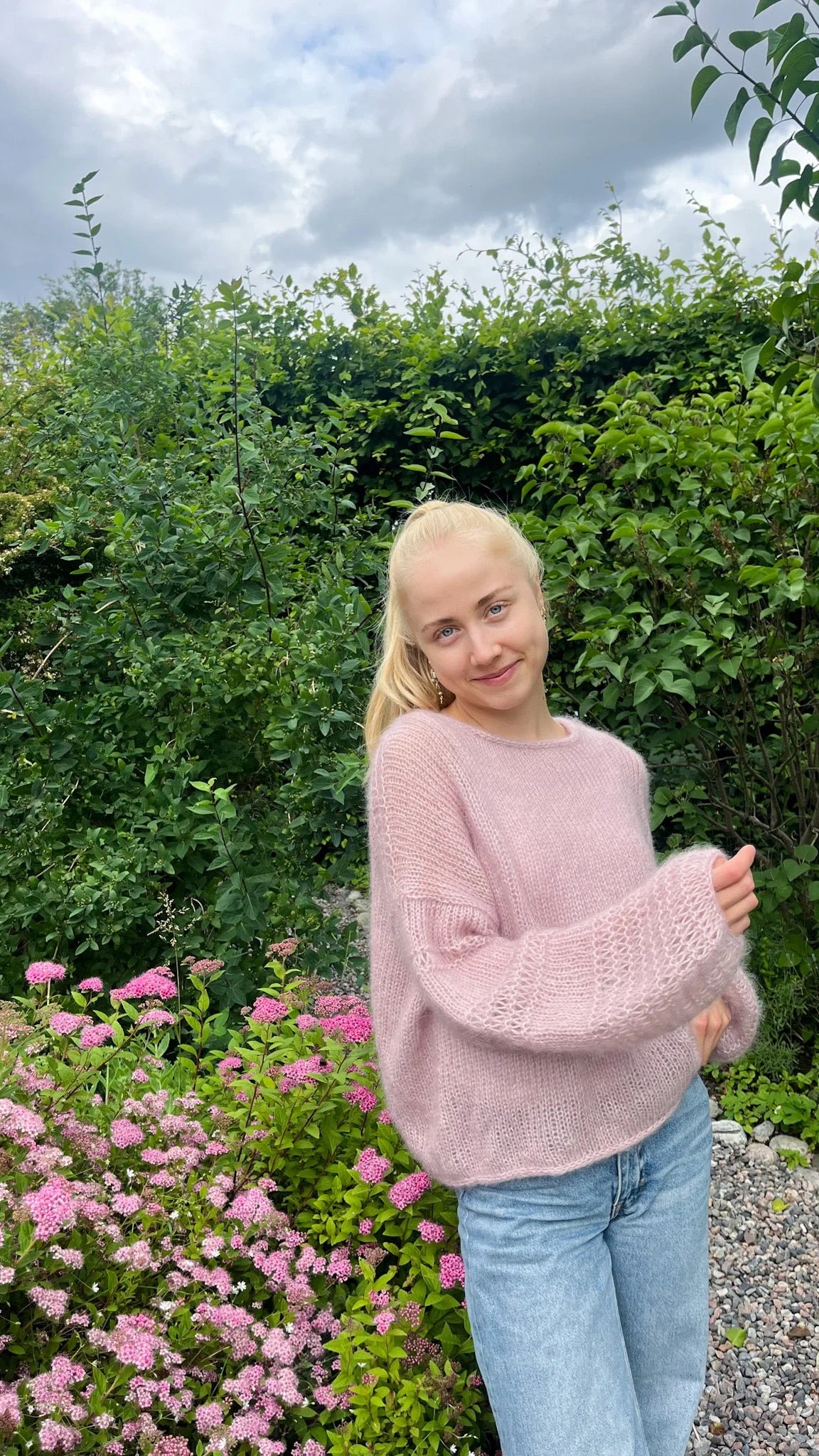 Mille Sweater - vakker, myk og romantisk genser