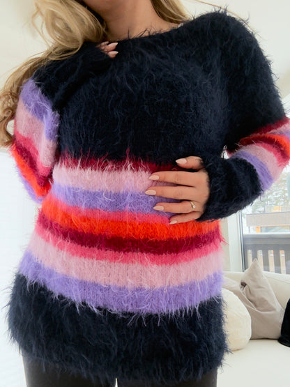 Basta Urban – Fluffy genser med rundfelling