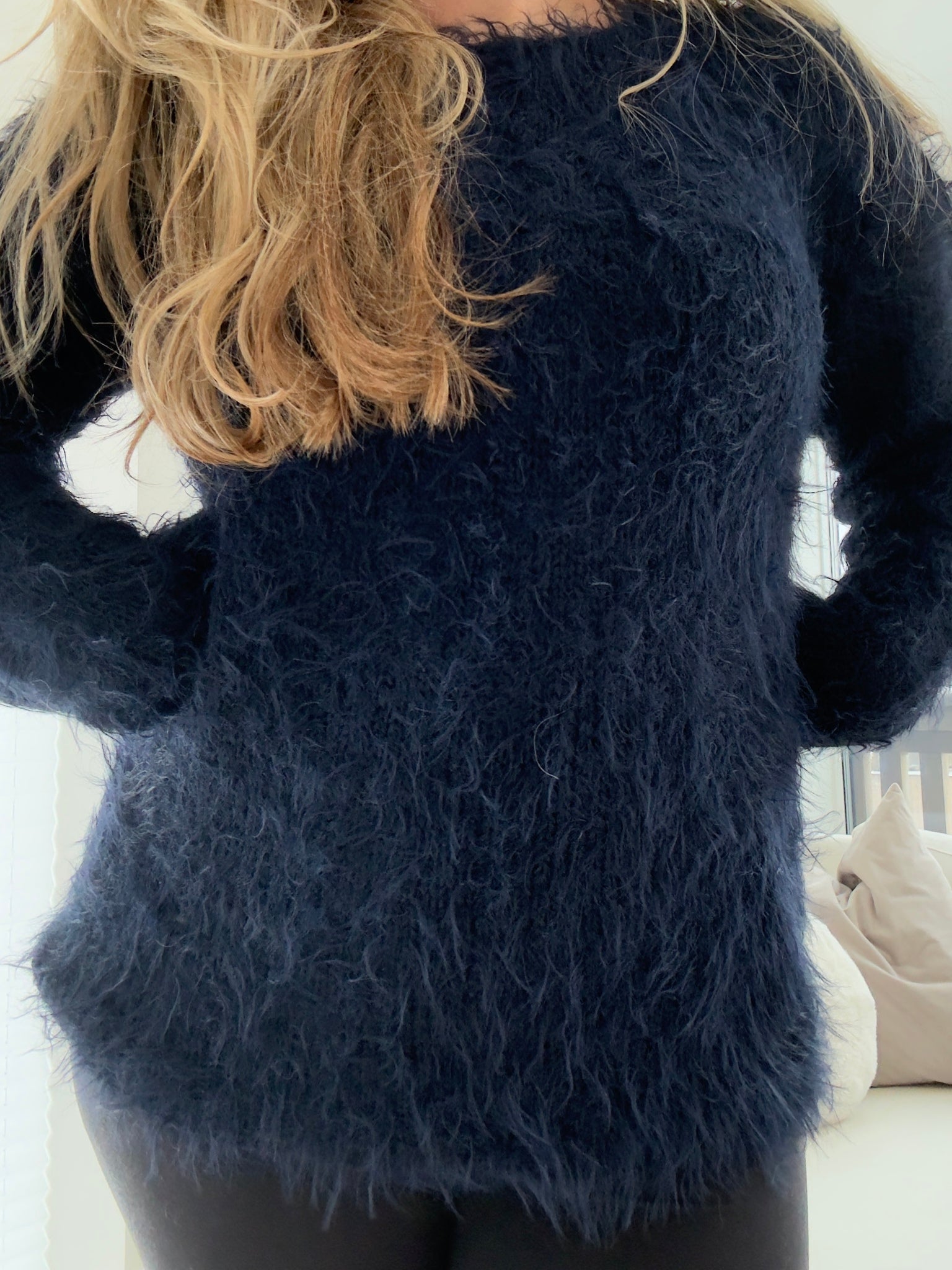 Basta Urban – Fluffy genser med rundfelling