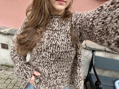 Lunara sweater – chunky, lun og nybegynnervennlig strikkegenser
