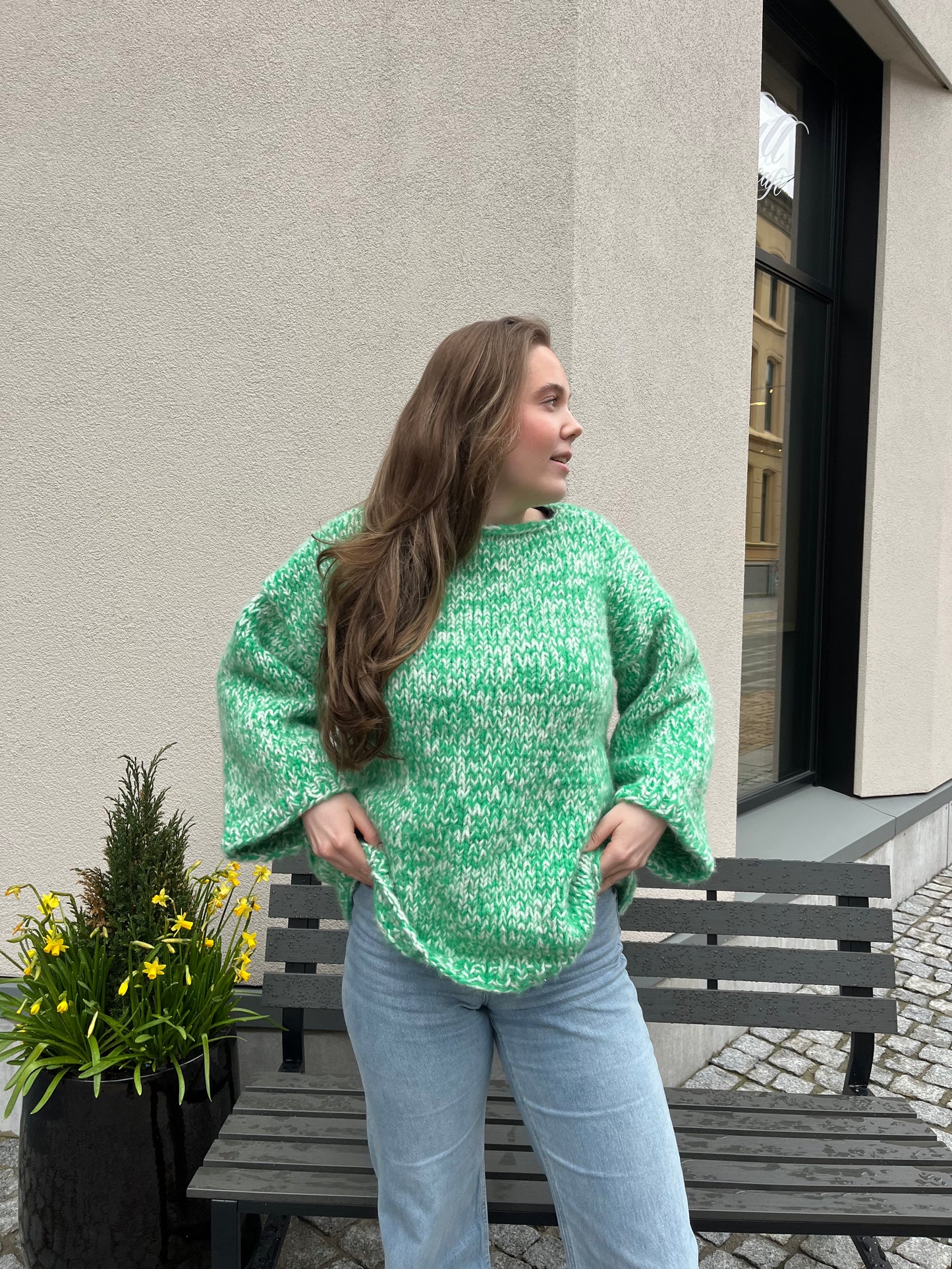 Lunara sweater – chunky, lun og nybegynnervennlig strikkegenser