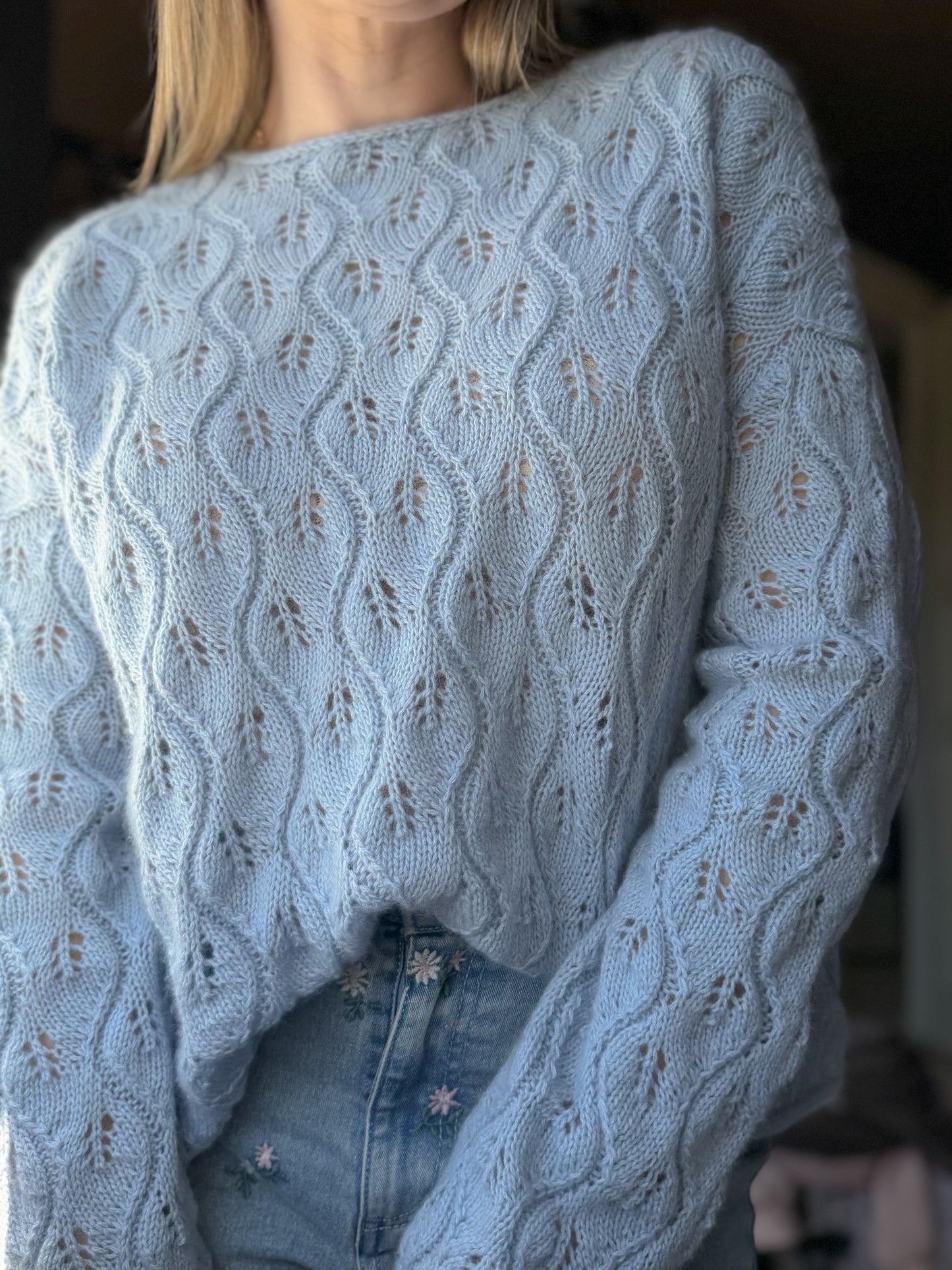 Folia Sweater - lett, luftig og delikat genser