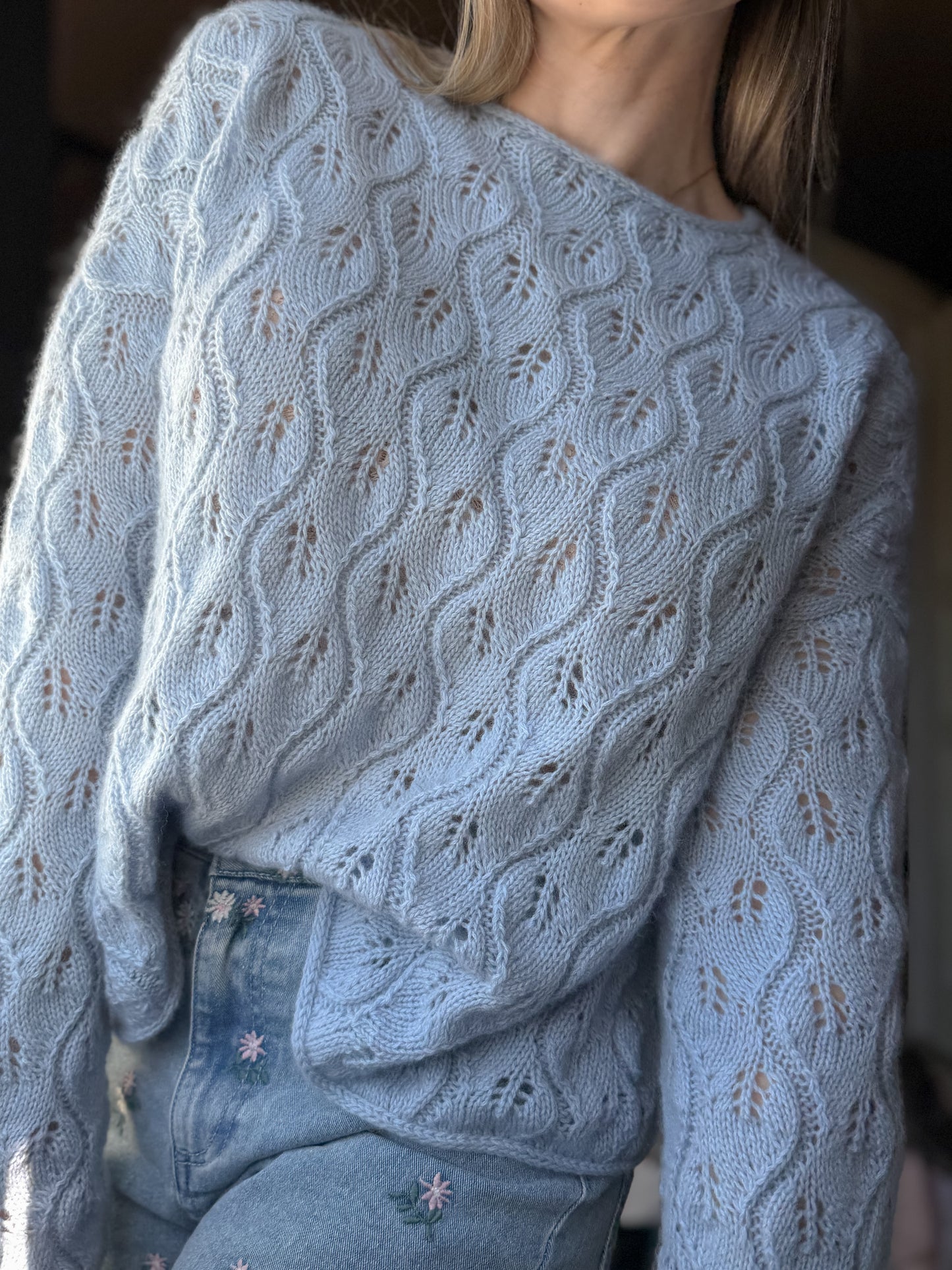 Folia Sweater - lett, luftig og delikat genser