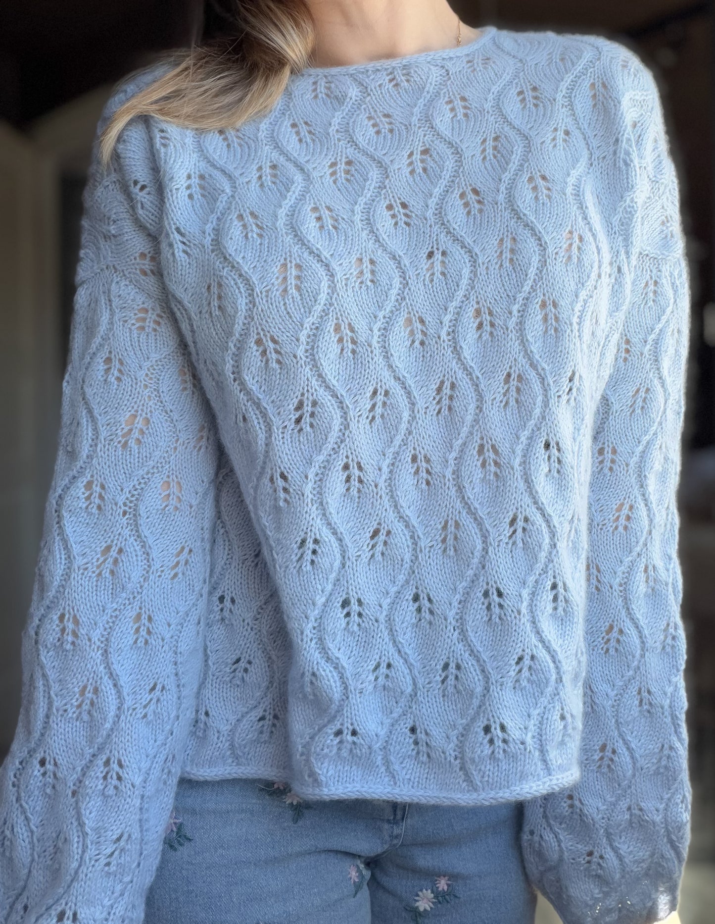 Folia Sweater - lett, luftig og delikat genser