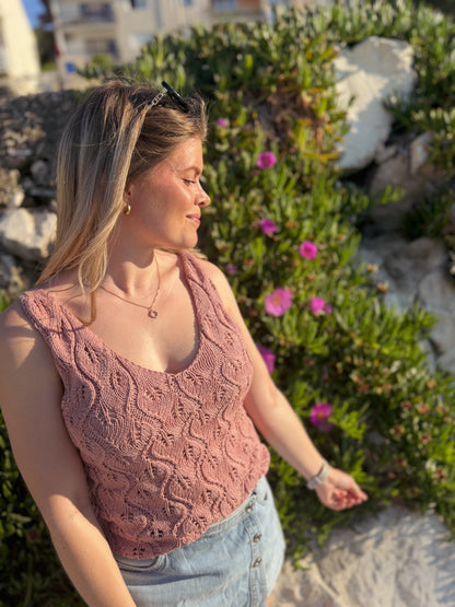 Folia top – en feminin og luftig sommertopp