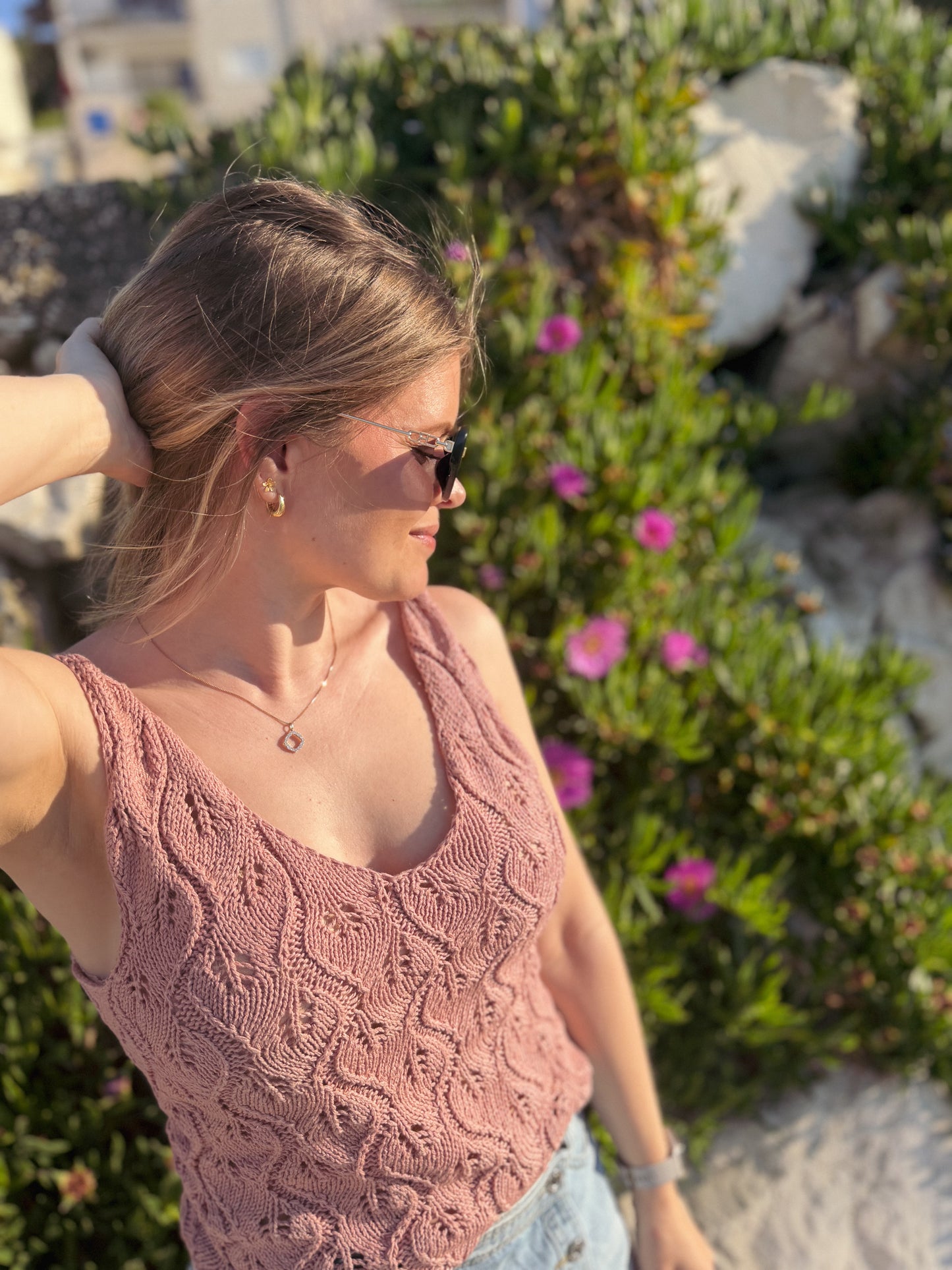 Folia top – en feminin og luftig sommertopp