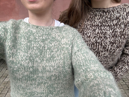 Lunara sweater – chunky, lun og nybegynnervennlig strikkegenser
