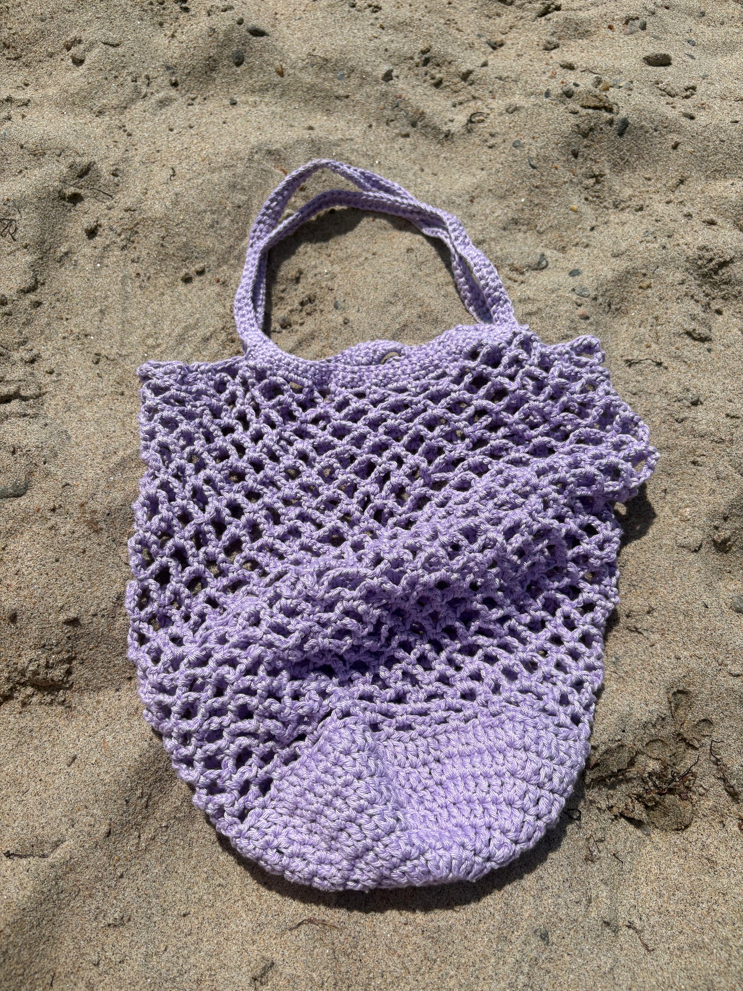 Skagen-vesken – et luftig og praktisk heklenett
