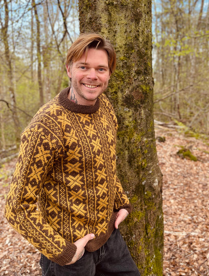 Frostgard genser – klassisk mønstersgenser til dame og herre