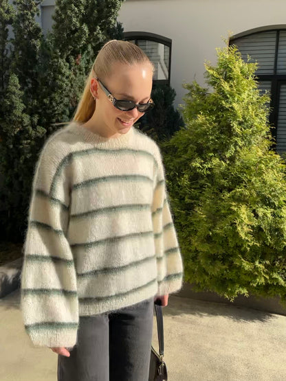 Ova Summer Sweater – lett, stripete og sommerlig strikkegenser
