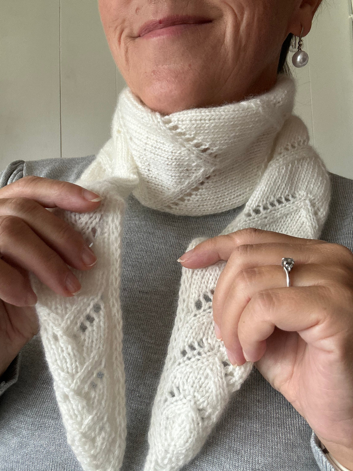 Arrowina Scarf fra Abbaknit Design, bilde 8
