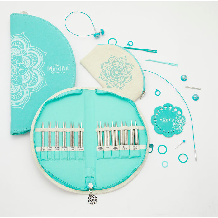 Mindful Gratitude, 3.0-12.0 mm Deluxesett - strikkepinner