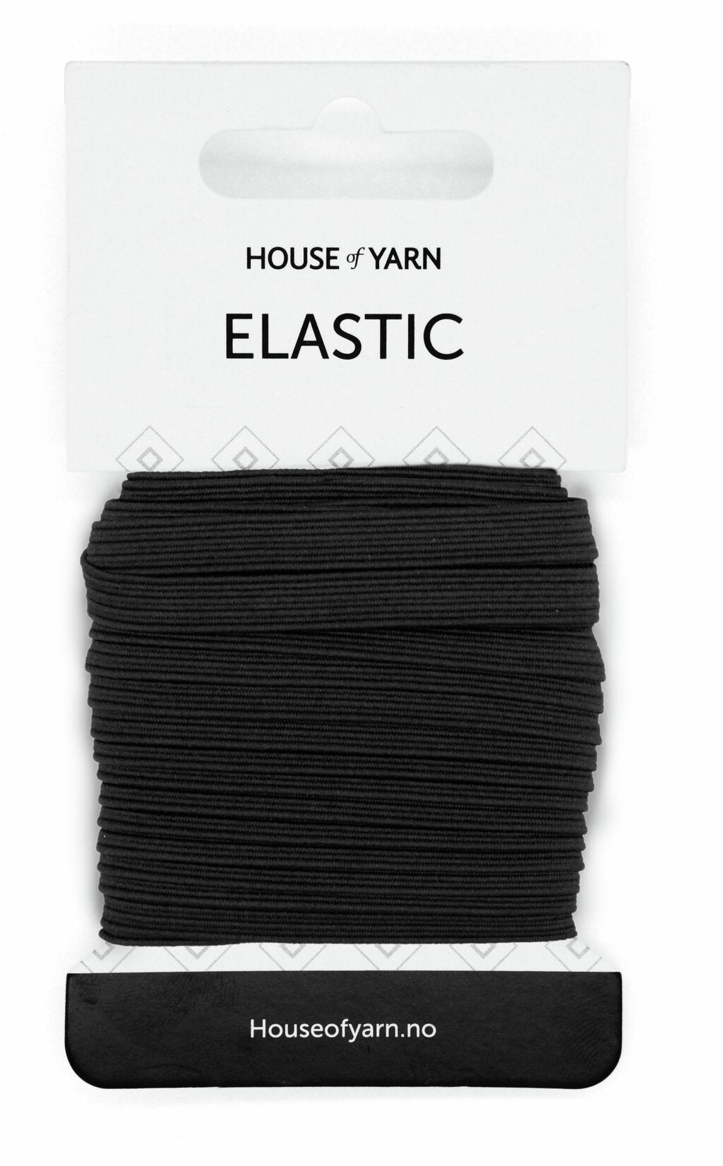 Elastikk myk Svart