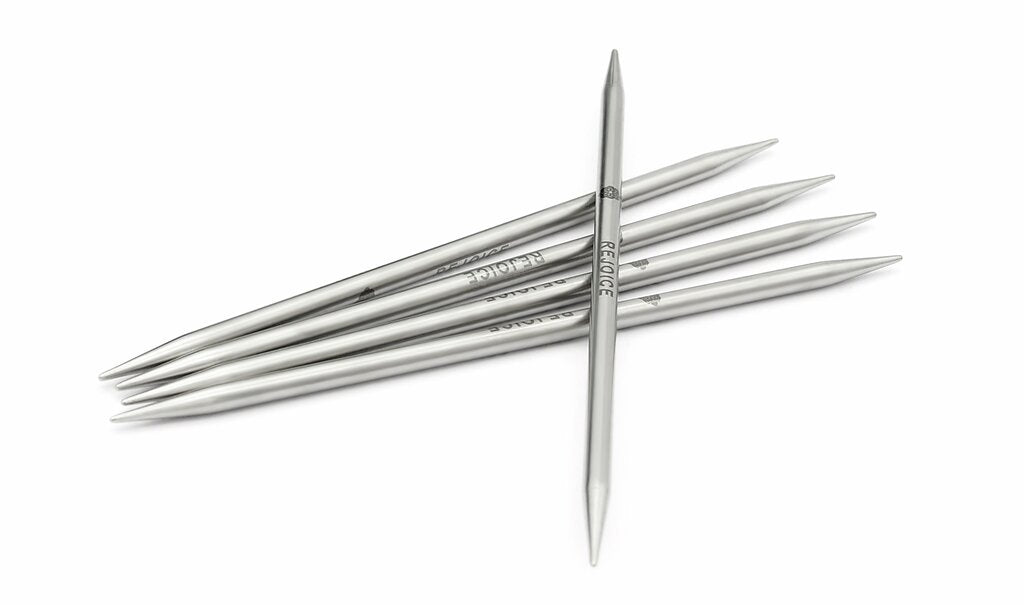 Mindful strømpepinner metall 4.5 mm 15 cm