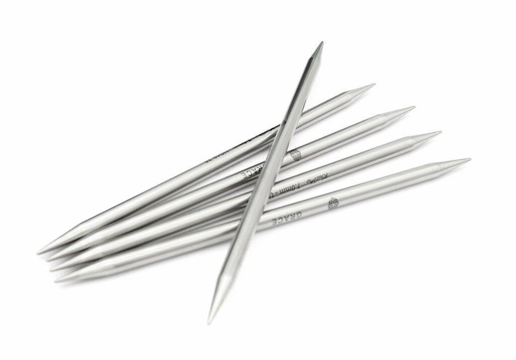 Mindful strømpepinner metall 7.0 mm 20 cm