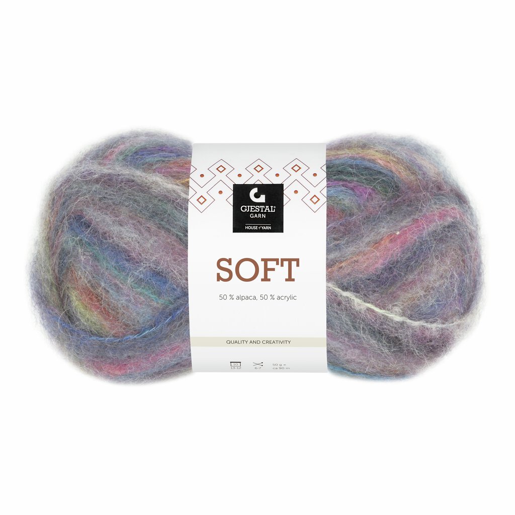Soft 734 Lilla regnbue mix
