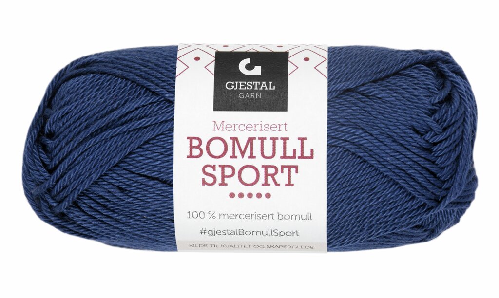 Bomull Sport 307 Marine