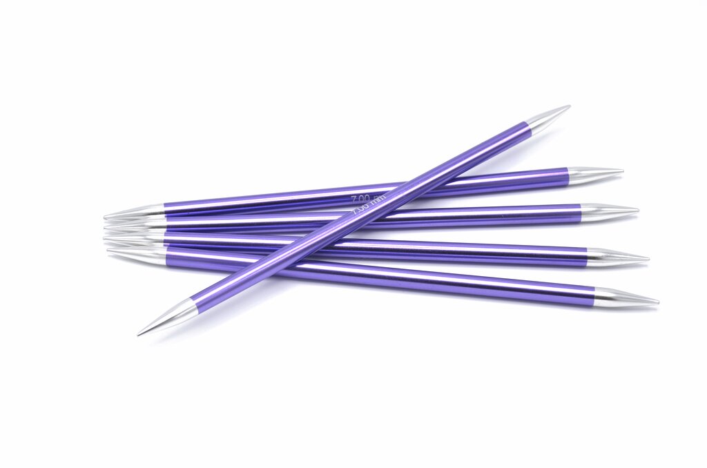 Zing Strømpepinner - Aluminium 7.0 mm 20 cm